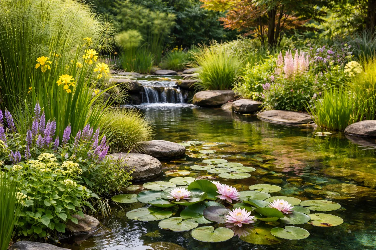 Comment choisir les meilleures plantes pour un jardin aquatique