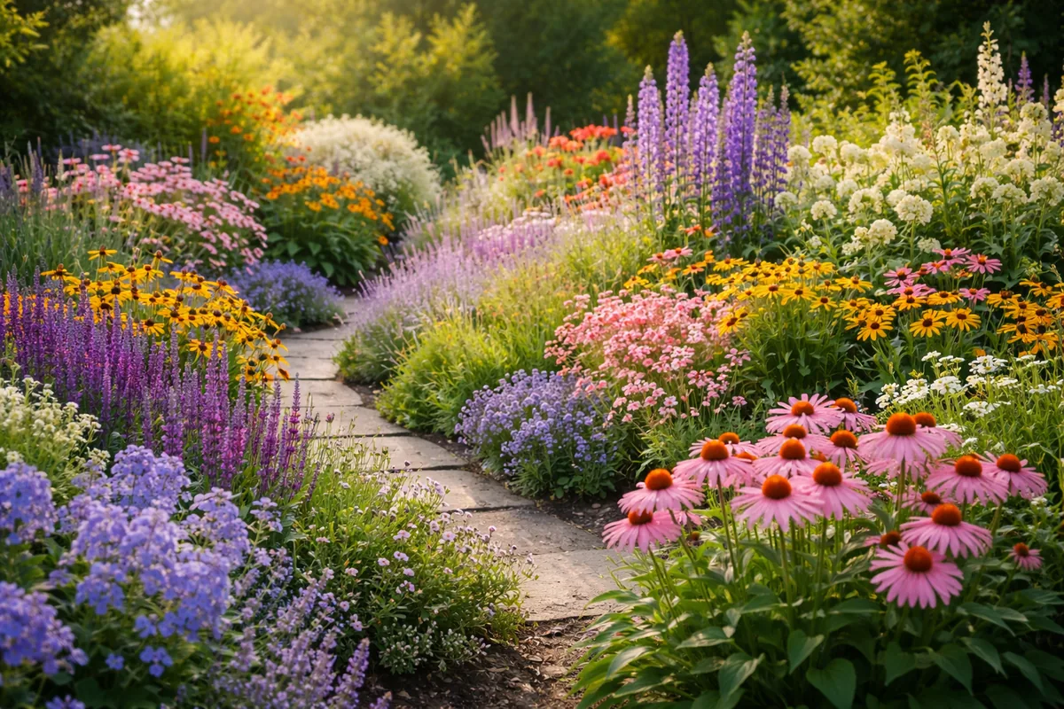 Les clés pour réussir un jardin de fleurs vivaces