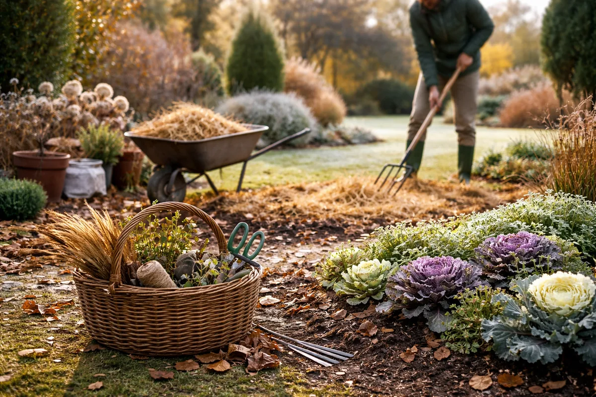 Comment préparer son jardin pour l'hiver sans stress