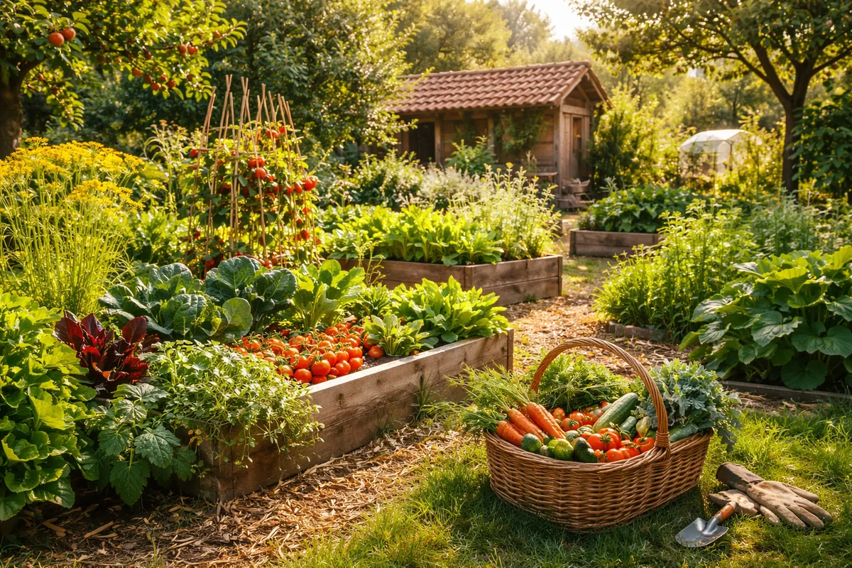 Comment créer un jardin comestible en permaculture dans votre jardin