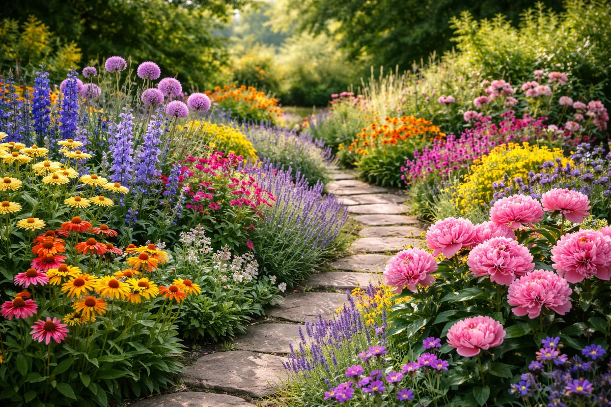 Comment choisir les couleurs pour un jardin fleuri