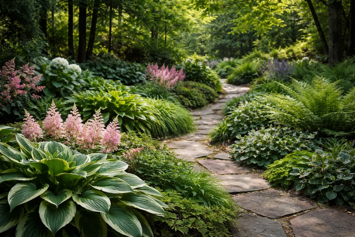 Comment choisir les plantes adaptées à un jardin ombragé