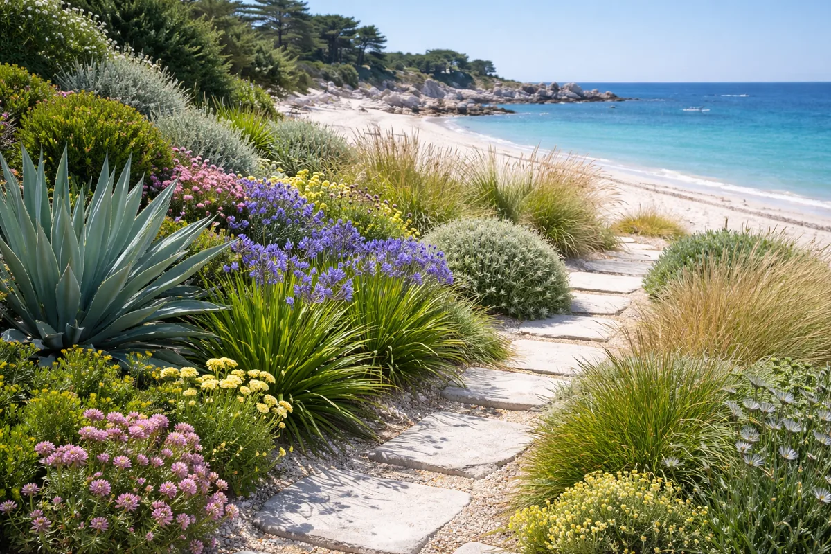 Comment bien choisir les plantes pour un jardin en bord de mer